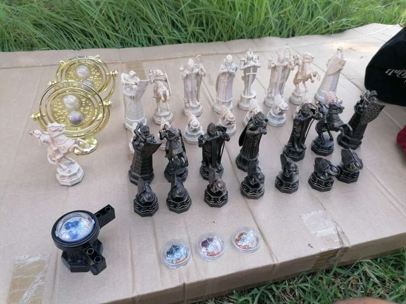 Rare find a Harry pottery chess set