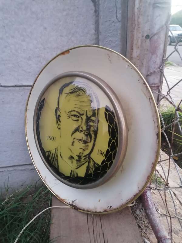 Hendrik Verwoerd Wall Light -Memorabilia