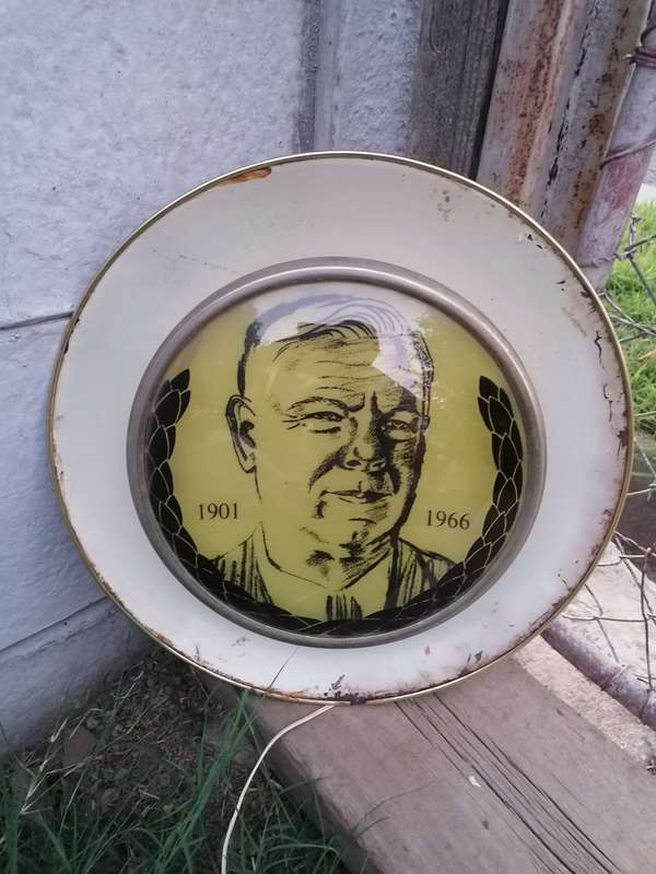 Hendrik Verwoerd Wall Light -Memorabilia