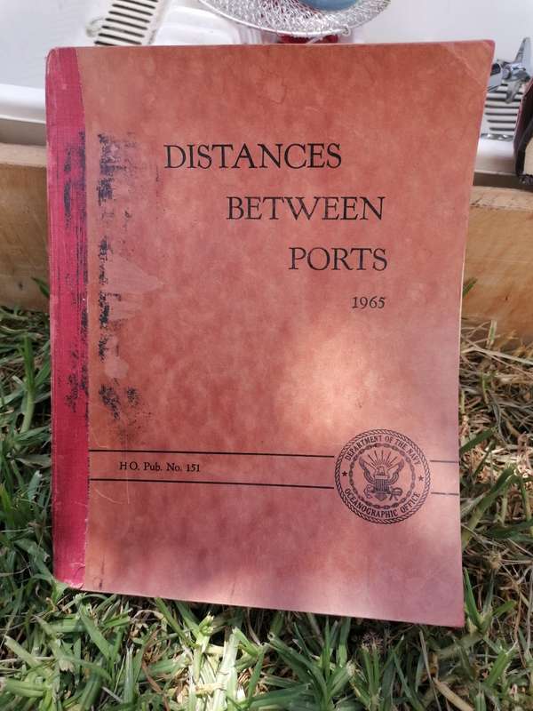 Distances Between Ports. H.O. PUB. NO. 151 DEPARTMENT OF THE US NAVY