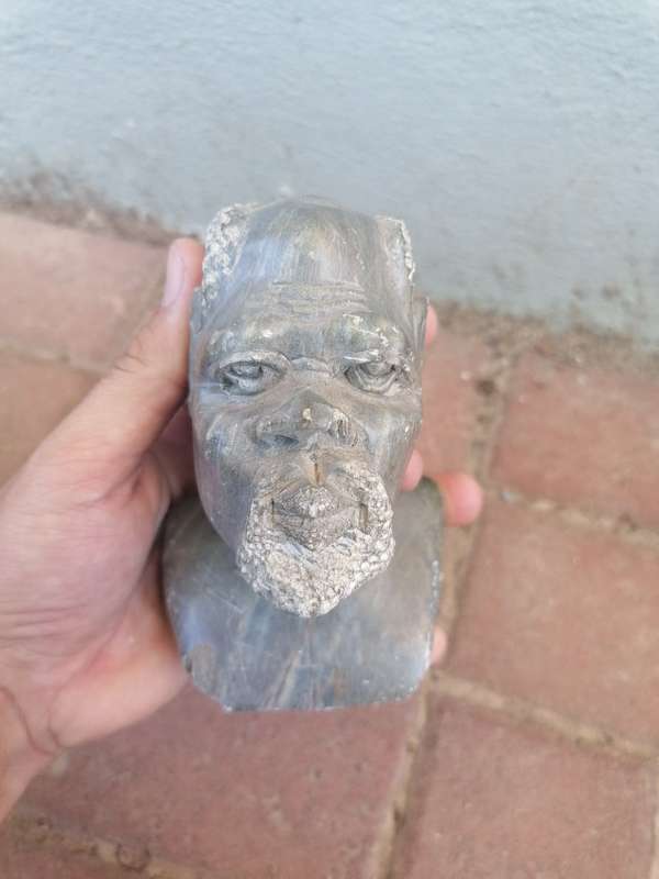 Soapstone figure. Condition as per picture