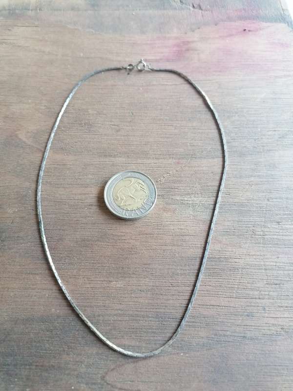 Vintage 925 sterling silver necklace