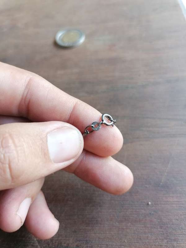 Vintage 925 sterling silver necklace