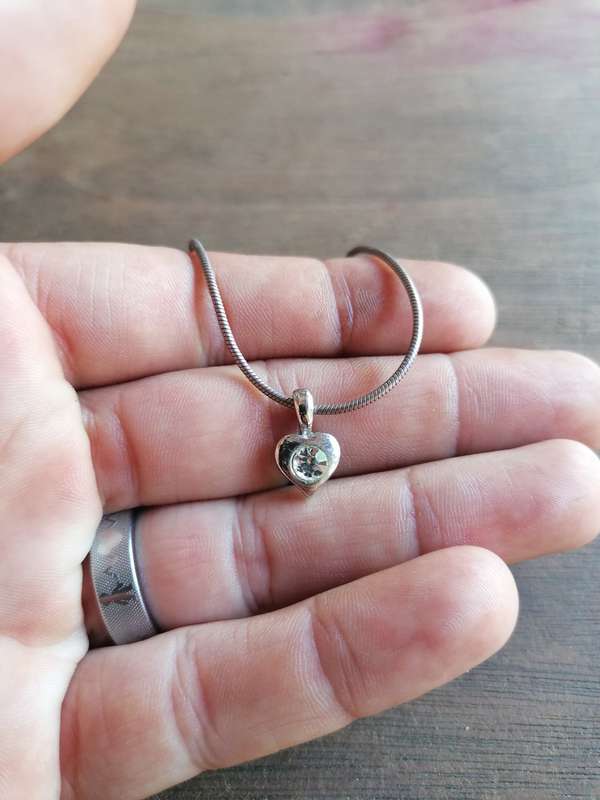 Sterling silver 925 necklace 44cm