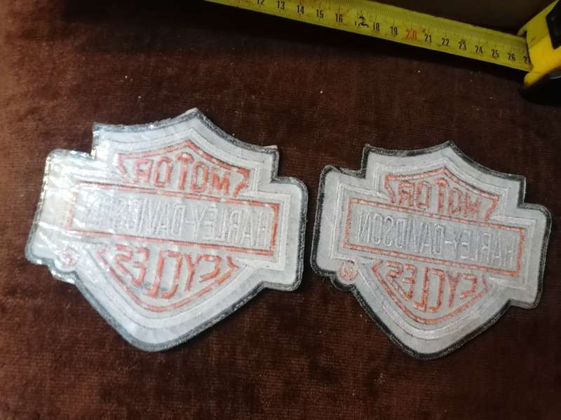 Harley Davidson Cycles Embroidered Patches bid per patch