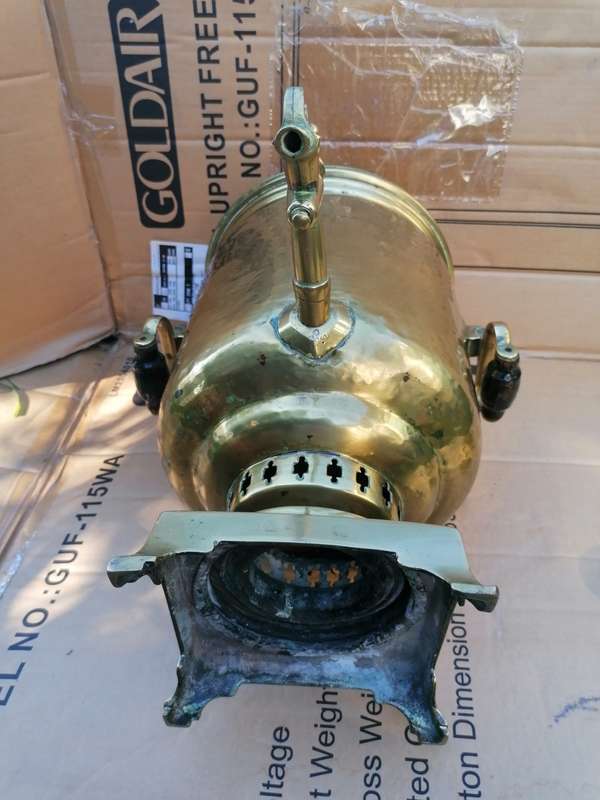 Large genuine antique Russian samovar. Condition as per picture.