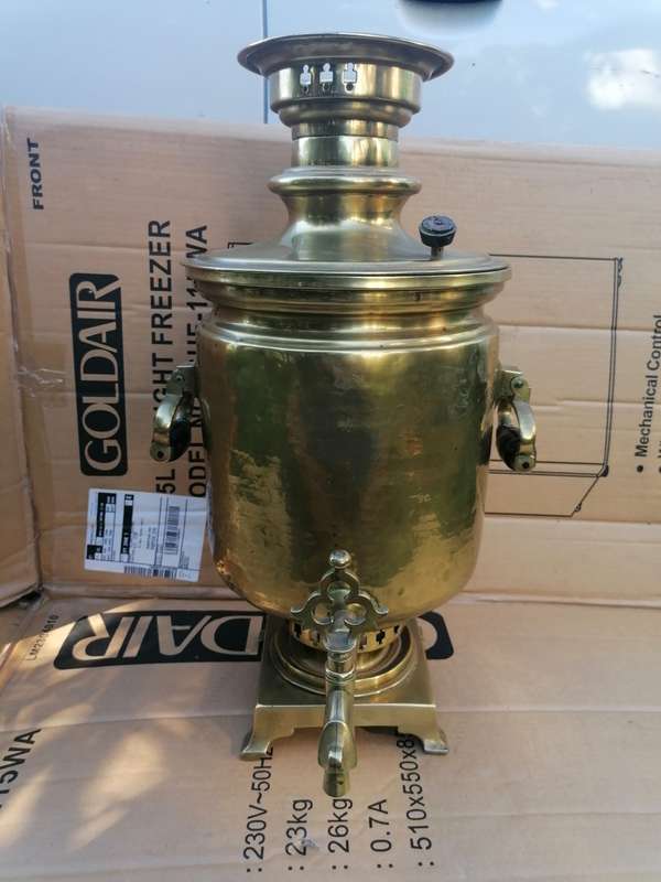 Large genuine antique Russian samovar. Condition as per picture.