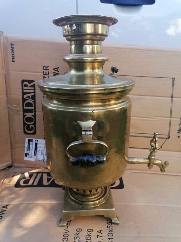 Large genuine antique Russian samovar. Condition as per picture.