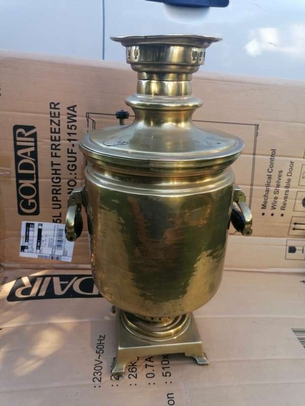 Large genuine antique Russian samovar. Condition as per picture.