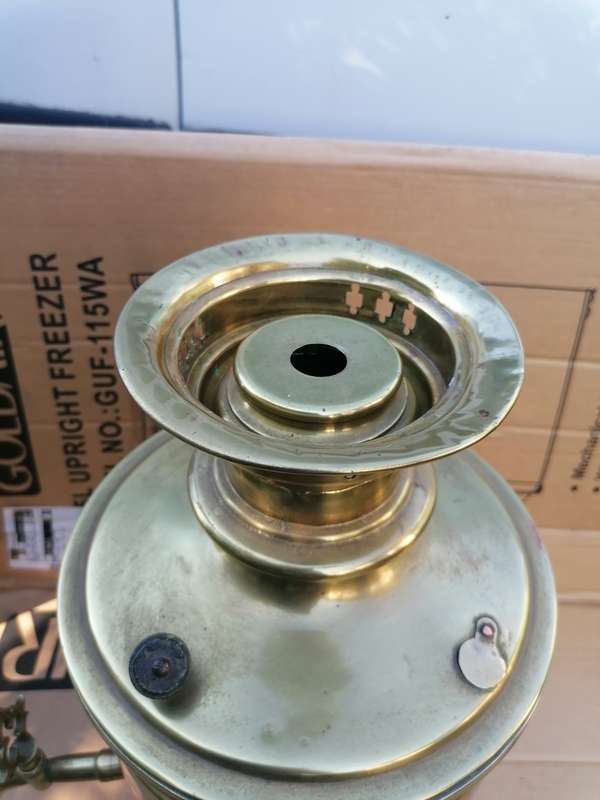 Large genuine antique Russian samovar. Condition as per picture.