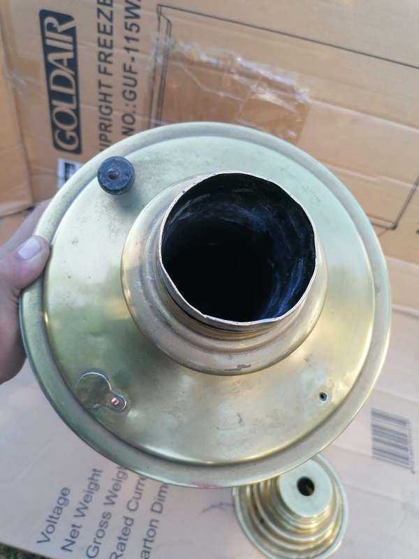 Large genuine antique Russian samovar. Condition as per picture.