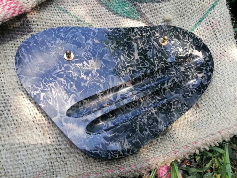 Vintage desk marble pen holder