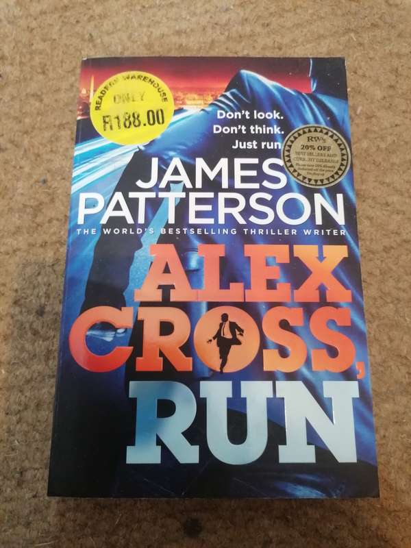 James Patterson slex cross, run