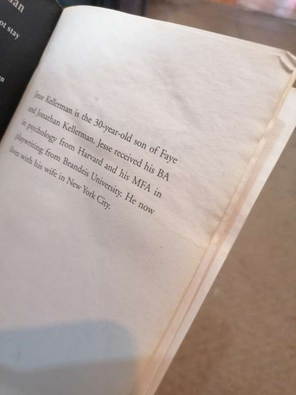 The executor by jess Kellerman. Condition as per picture