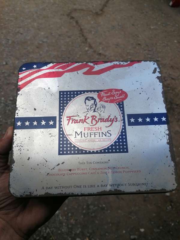 Collectible Frank Brady`s muffin tin
