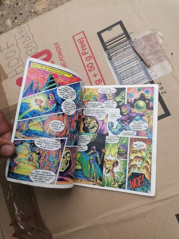 1985 Mini Comic King Of The Snake Men of He-Man-Masters of the Universe