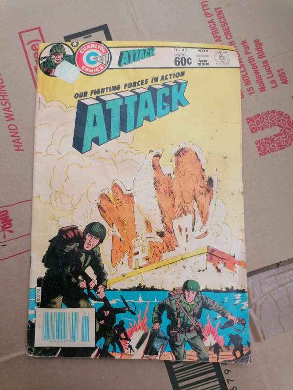 CHARLTON GROUP COMICS 1983 ATTACK COMIC