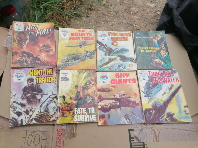 Vintage comic books
