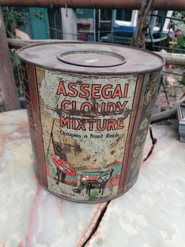 Assegai Cloudy mixture Tabacco Tin