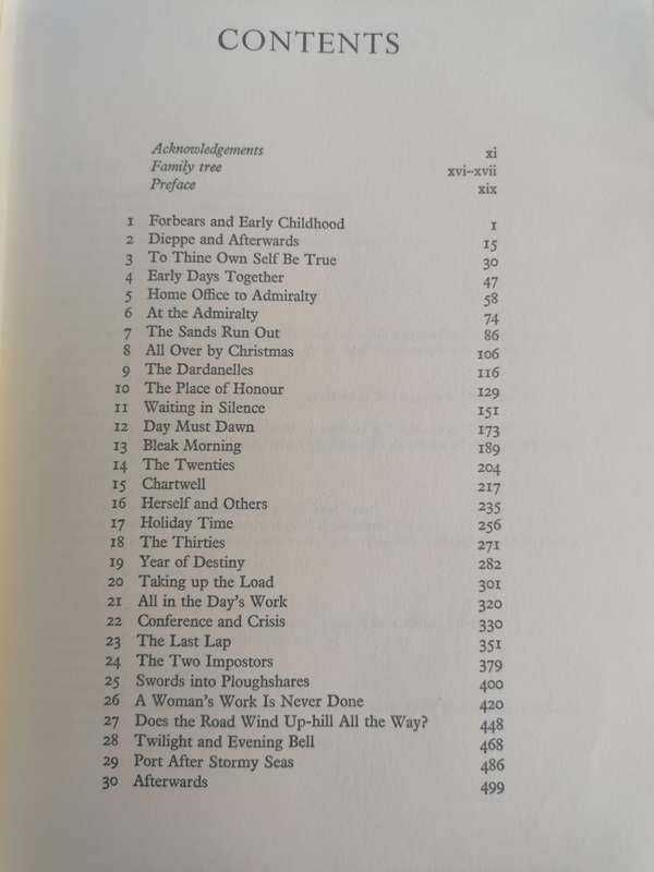 Clementine Churchill Lady Spencer Winston Wife by Daughter Soames Reference Book