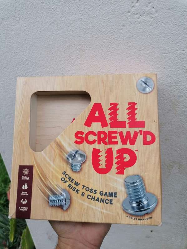 CHANNEL CRAFT USA ALL SCREW`D UP Board Game