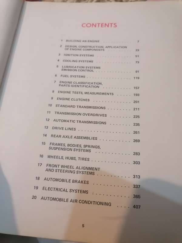 AUTO MECHANICS FUNDAMENTALS HOW & WHY of the DESIGN CONSTRUCTION & OPERATION OF AUTOMOTIVE UNITS
