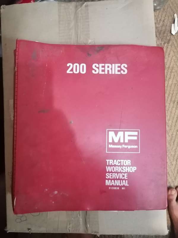 200 series MF tractor workshop service manual