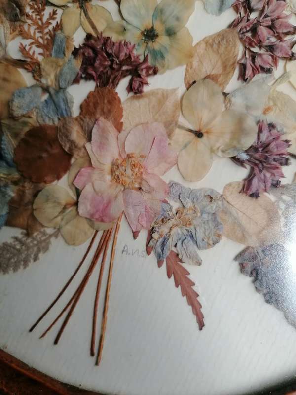 Vintage Dried Flower Arrangements