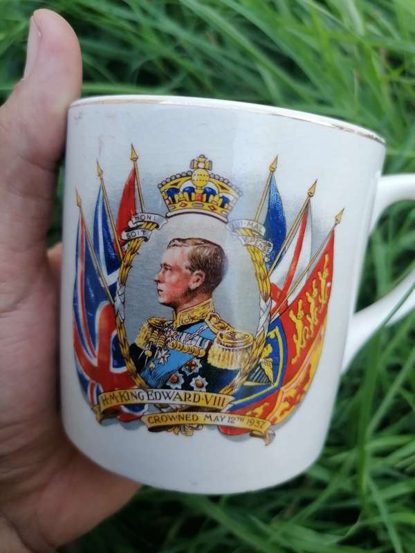 Rare find King Edward VIII, Royal Mug, 1937 Coronation