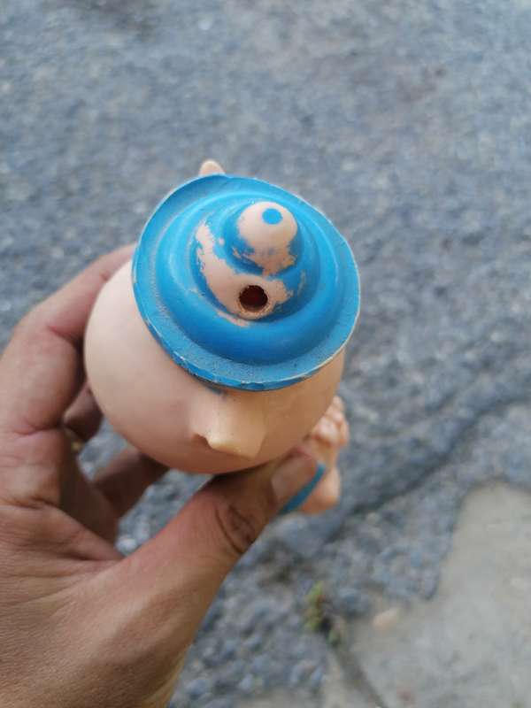 Vintage Porky Pig Squeaky Toy -