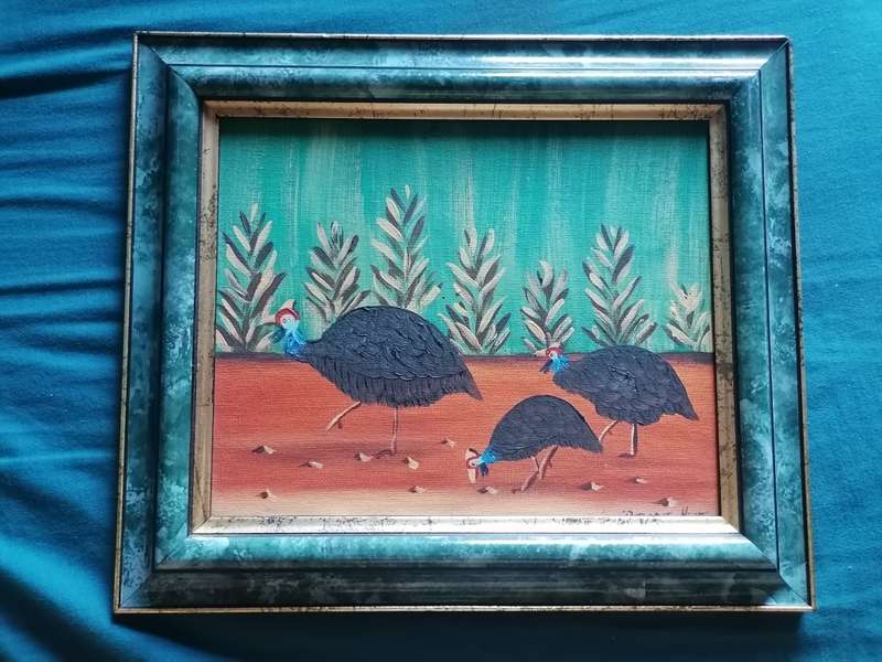 Original Dianne hunt framed painting