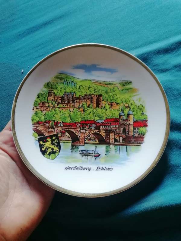 Vintage Heidelberg Schloss Trinket Dish