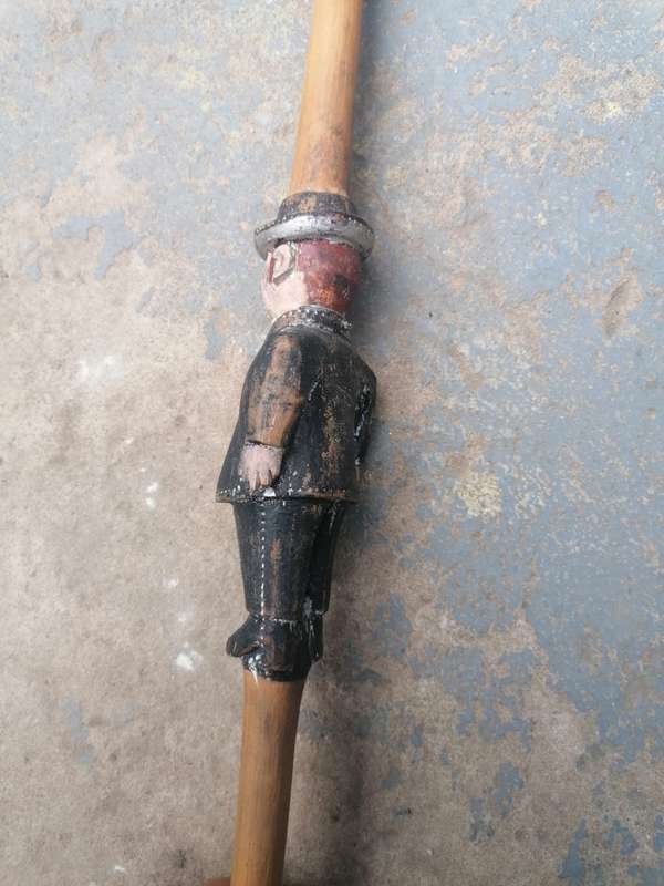 Vintage hand carved kierie