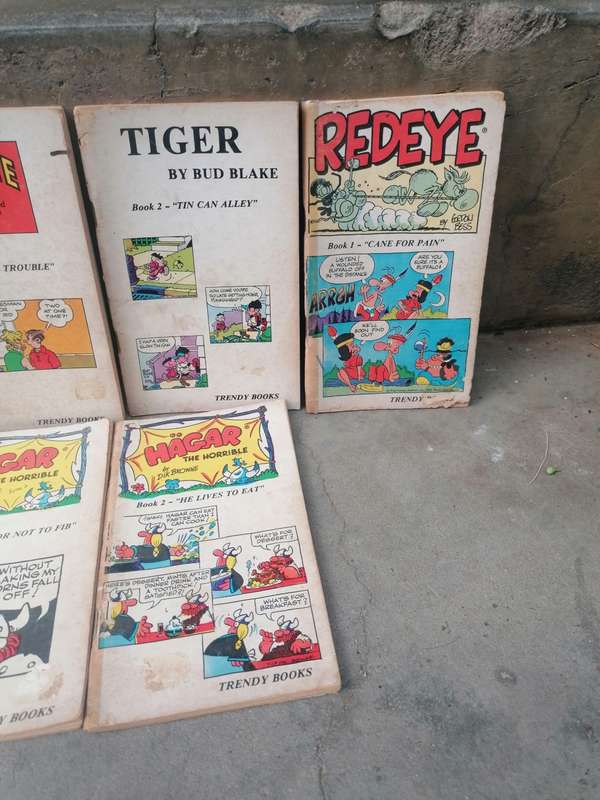 VINTAGE TRENDY BOOKS COMICS