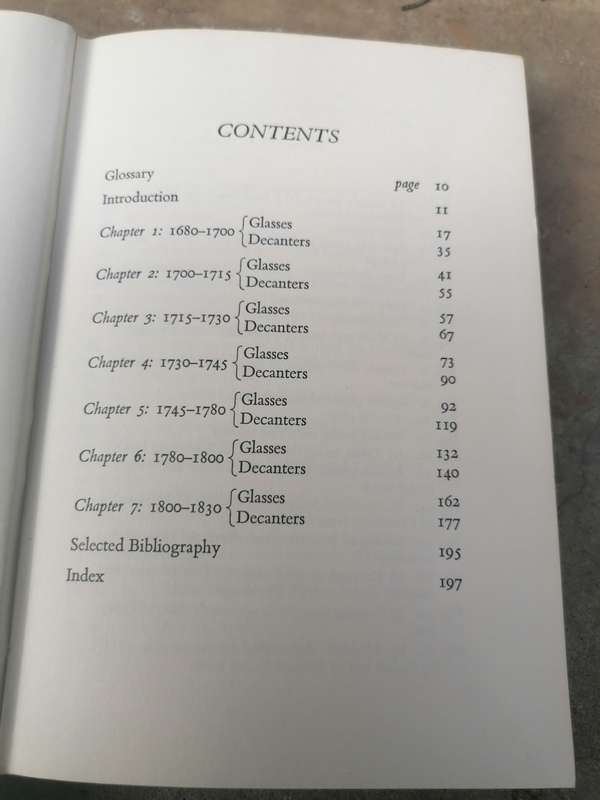How to identify English drinking glasses and Decanters 1680-1830 Douglas Ash