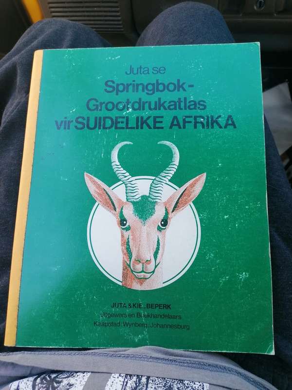 Juta se Springbok Groot-Druk Atlas vir Suidelike Afrika
