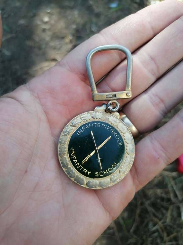 Infantry school key holder