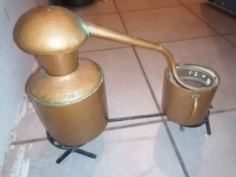 Very cute and unusual small vintage Copper Still