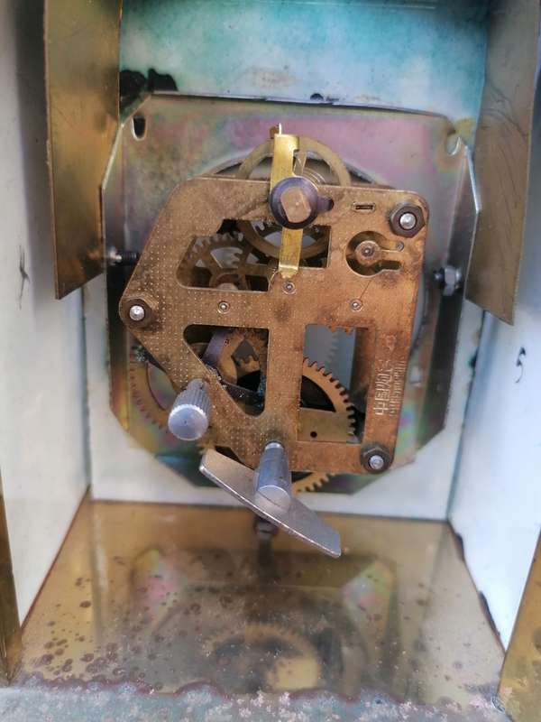 Vintage Chinese Cloisonne Carriage Clock