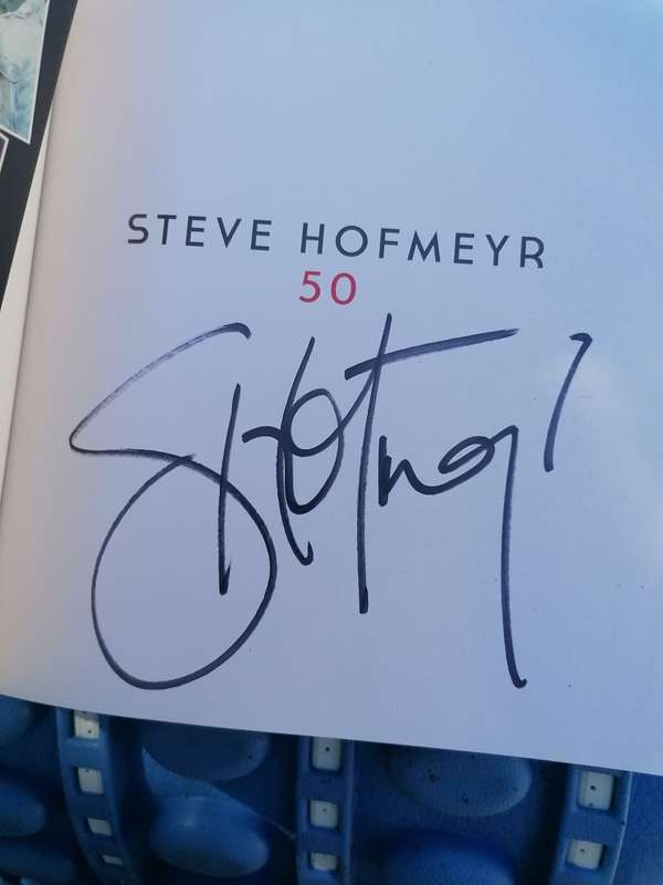 Steve hoffmeyr 50 boek. Geteken