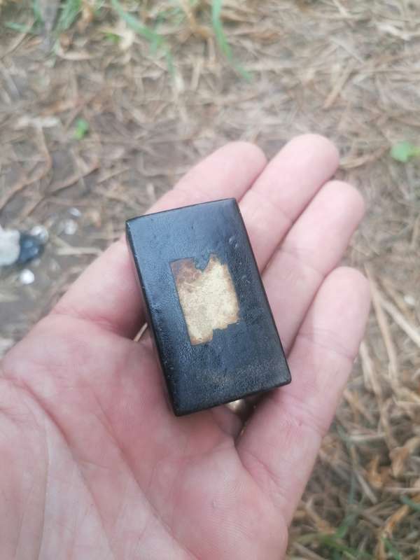 19th Century Papier Mache Snuff Box