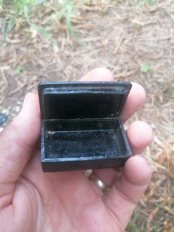 19th Century Papier Mache Snuff Box