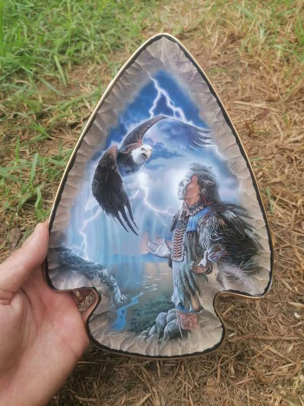 Limited edition Winged Spirit of the Storm by Frizzle porcelain