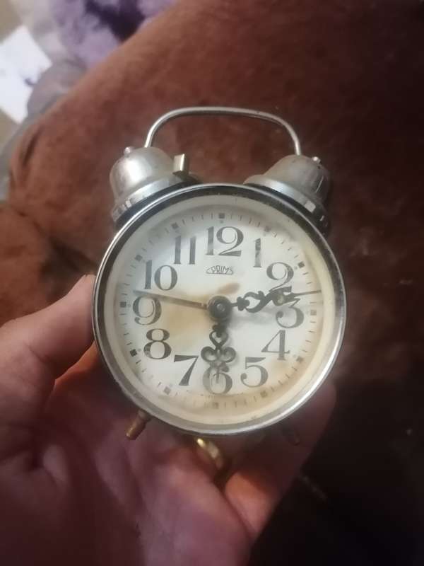 Vintage Prim alarm clock made in Czechoslovalia - not working