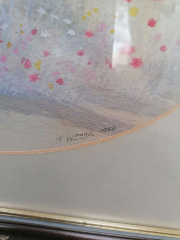 Original Trevor Waugh watercolor painting