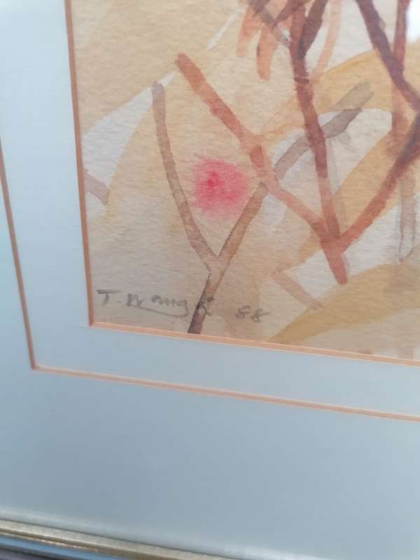 Original Trevor Waugh watercolor painting