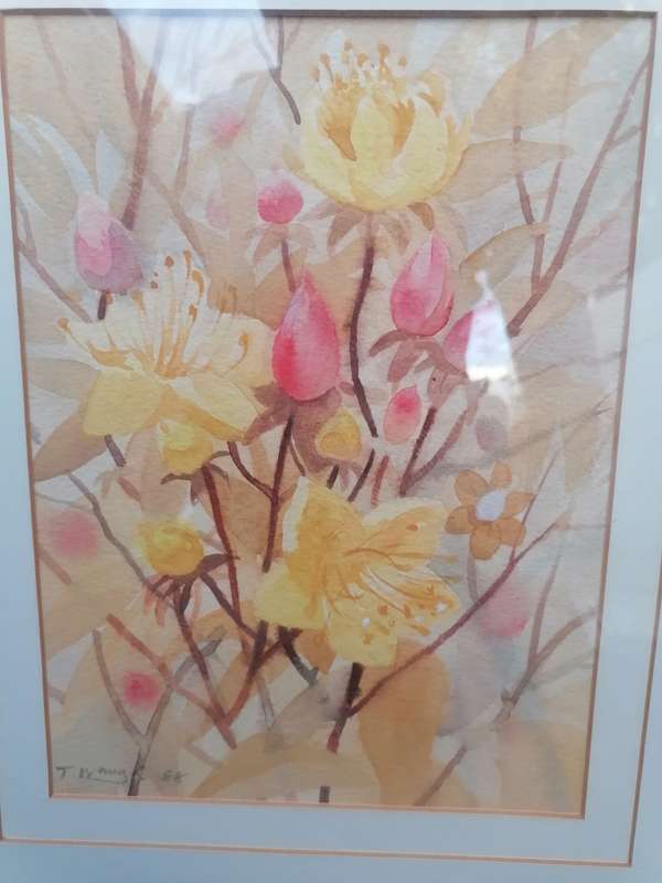 Original Trevor Waugh watercolor painting