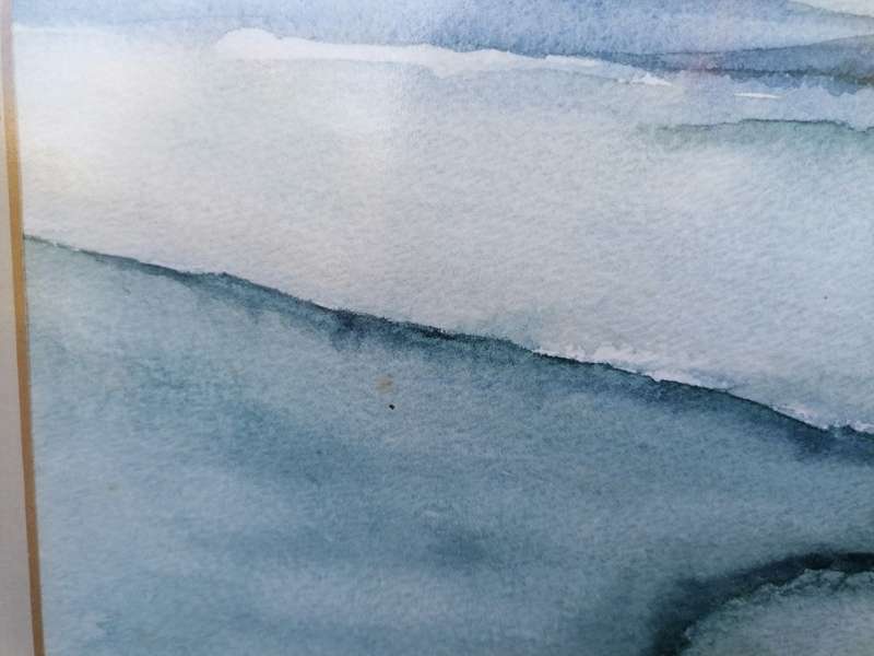 Watercolor painting by G. Henning