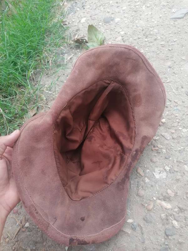 Hat made from Springbok skin