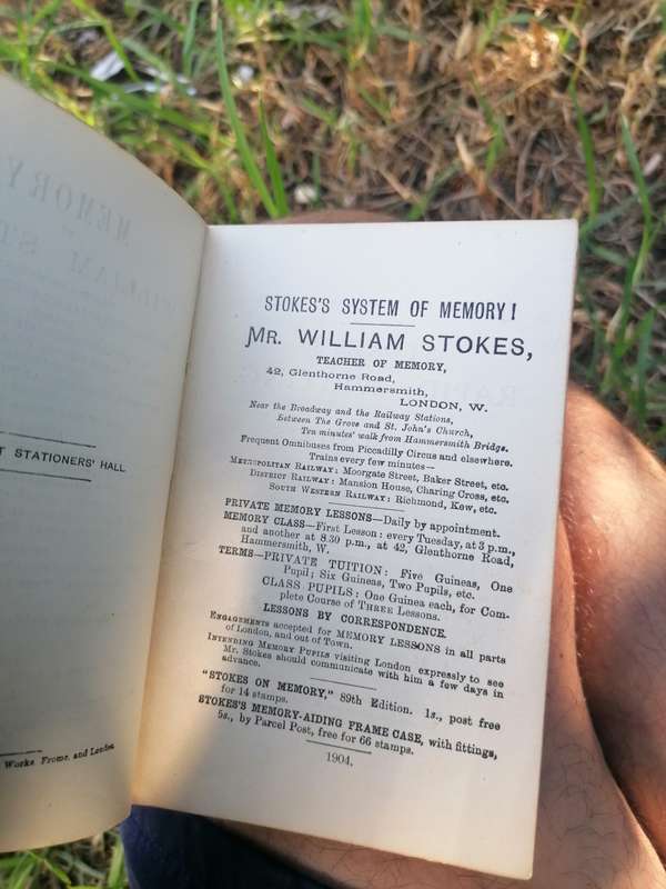 Stokes on memory by William stokes